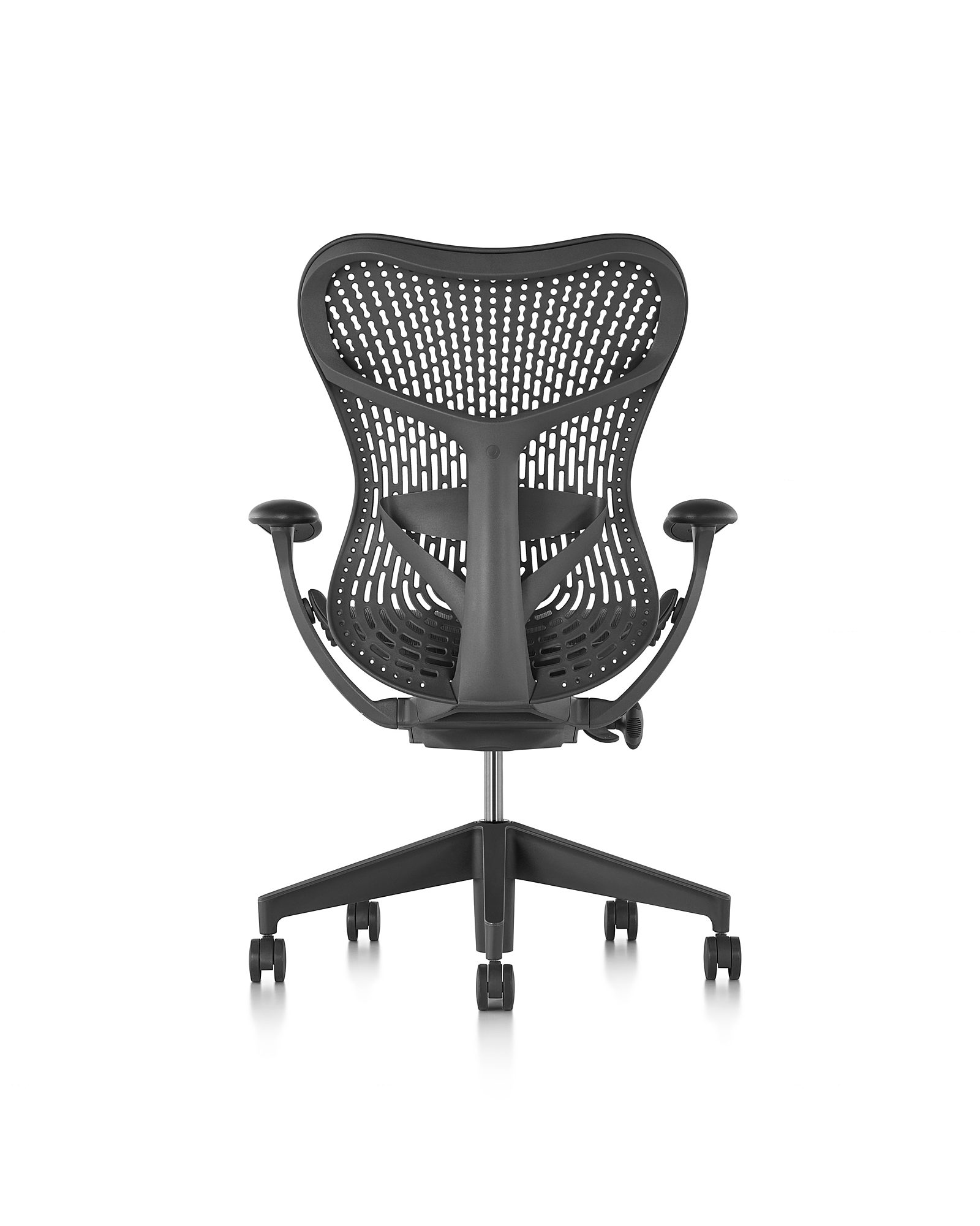 rear view of graphite Mirra 2 task chair